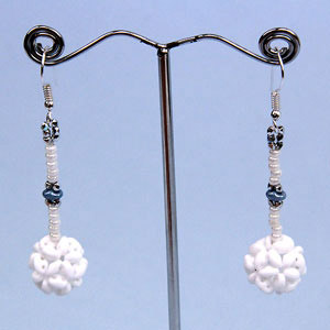 create bridal earrings