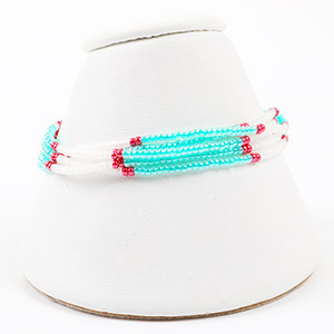 make seed bead bracelet