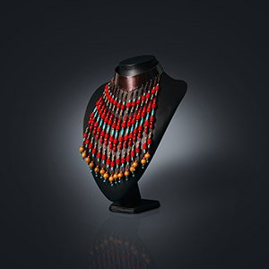 make tribal style collar