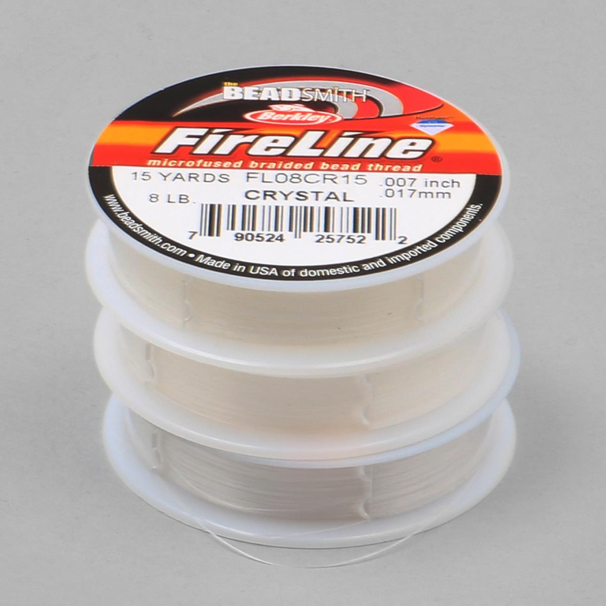 Beadsmith Fireline Threading Material Pack Clear (3pcs ...
