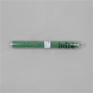 Miyuki Matte Opaque Green AB Seed Beads 11/0 (22.5GM)