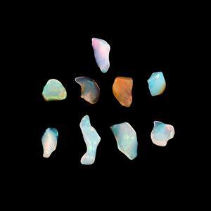 15cts Ethiopian Opal Smooth Organic Pebbles Approx 5.5x8 to 14x12mm (min 8pcs pack)