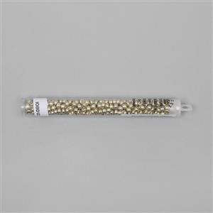 Miyuki Galvanised Silver Seed Beads 6/0 (20GM/TB)