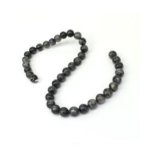 300cts Lavikite Plain Rounds Approx 10mm, 38cm Strand