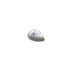 5cts Howlite Pear Cabochon Approx 18x13mm, 1pc