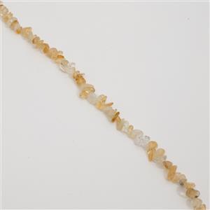 140cts Citrine Nuggets Approx 4x6 to 5x8mm, 38cm Strand