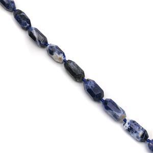530cts Ocean Jasper Faceted Beads Approx 30x15mm, 38cm Strand
