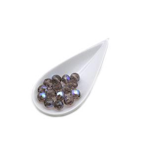 Czech Fire Polished Beads – Amethyst AB, 10mm (15pk)