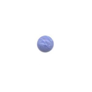 15cts Blue Lace Agate Coin Cabochon Approx 20mm, 1pc