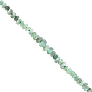 8cts Alexandrite Smooth Rondelle Approx 1.75x1 to 2.75x1.75mm, 19cm Strand