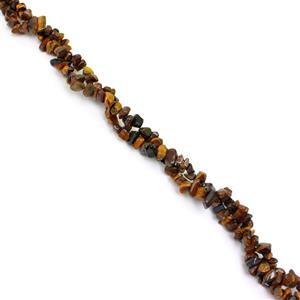 370cts Yellow Tigers Eye Small Nuggets Chips Approx 4x6 to 6x11mm, 33