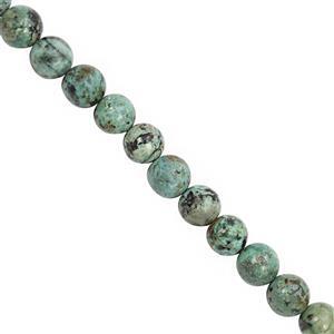 185cts Turquoise Smooth Round Approx 10 to 10.50mm, 28cm Strand