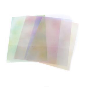 Pink, Yellow, Green & Blue Shrinkets Shrink Plastic Gem Stones 4 sheets pack